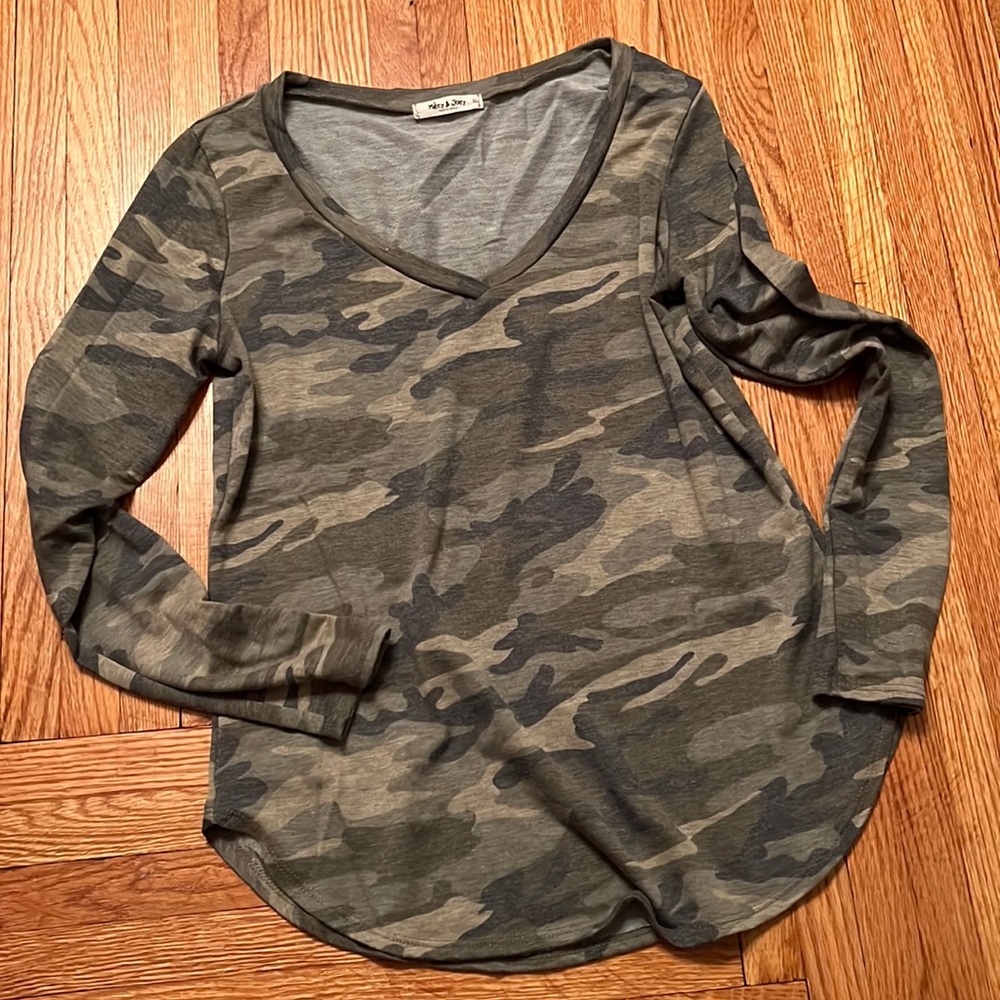 Long Sleeve Camo Shirt